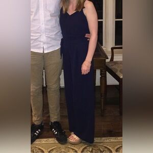 Navy Jumpsuit